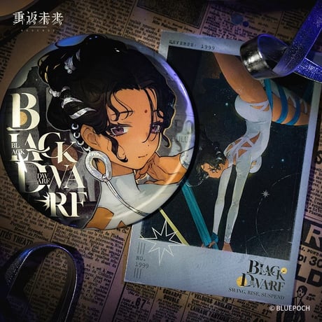 8/10〆【リバース：1999 】中国発売 重返未来：1999 *明日狂歓* 缶バッジ&キャラカードセット ミニ宣伝ポスター/ポラロイド風カード （全6種）