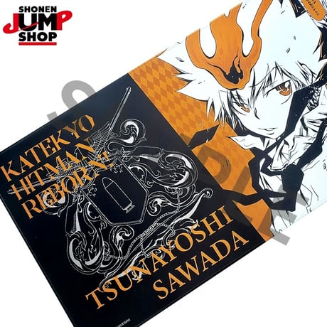 【家庭教師ヒットマンREBORN!リボーン】SHONEN JUMP SHOP 上海 ジャンプショップ中国限定 BIGSIZEマウスパッド プレイマット 沢田綱吉（全1種）