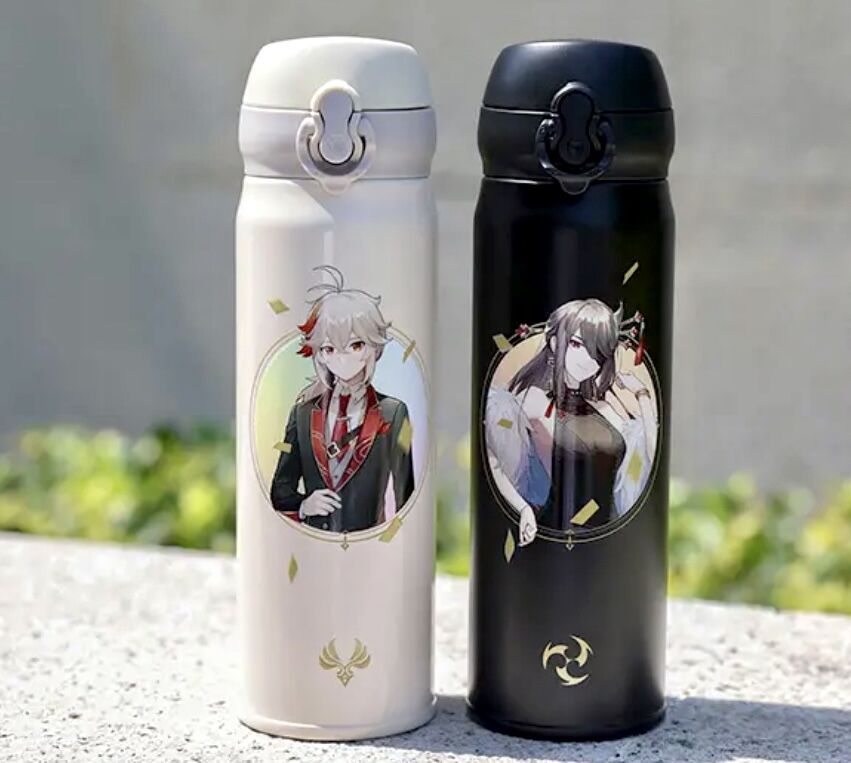 原神 キャディラック 水筒 楓原万葉 Amazon.co.jp: 原神×キャデラックコラボ 万葉デザイン保温水筒