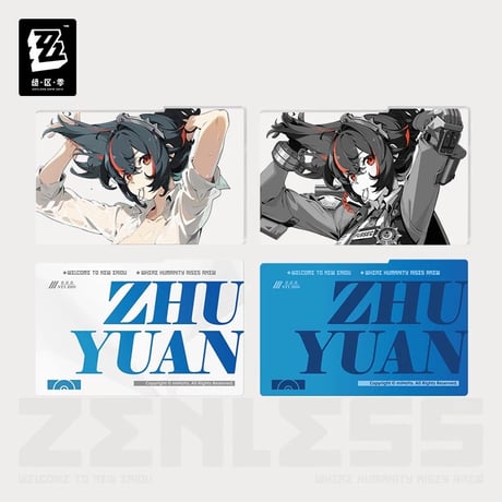 【ゼンレスゾーンゼロ】ゼンゼロ 绝区零 Zenless Zone Zero「影画シリーズ」 PETカード アクリルフレーム 特務捜査班（全3種）※180日以内発送予定