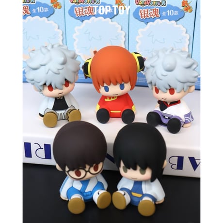 【銀魂 × BANDAI万代】バンダイナムコ 中国限定 POTEPOTTE-R ミニフィギュア（全10種）