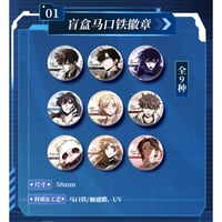 04/22〆【全知的な読者の視点から× GOODSLOVE】中国期間限定開催「美食協会」コラボカフェ トレーディング缶バッジ （全9種）
