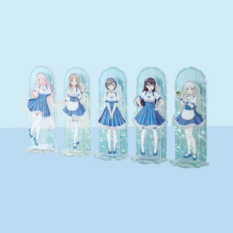 【BanG Dream! It's MyGO!!!!! × ローソン】バンドリ！中国限定 罗森LAWSON コラボ アクリルスタンド MyGO!!!!!（全5種）