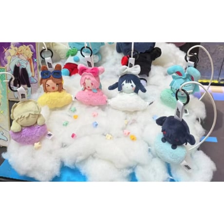 【ALIEN STAGE × AET 漫娯販】エイリアンステージ 「兎」シリーズ トレーディング ミニぬいぐるみキーホルダー（全6種）