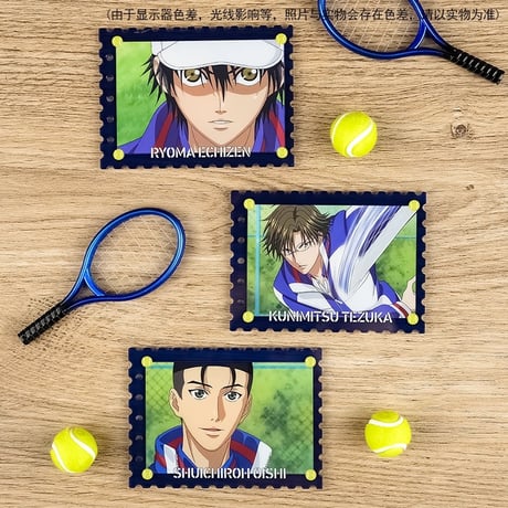 【新テニスの王子様 × 谷子熊 KUMAGUZI】テニプリ 中国限定発売 「定格」シリーズ トレーディング場面写アクリルカード 第一弾（全9種）