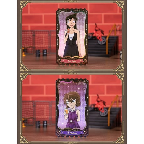 【名探偵コナン × bilibiliGoods 】中国発売 「シャンペン黄昏ディナー」コレクションチケット 6枚セット（全1種）