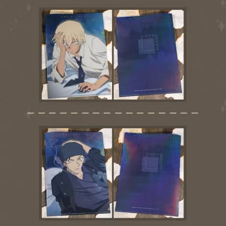 ※再入荷【名探偵コナン】中国 「Sleepシリーズ」PVCクリアファイル