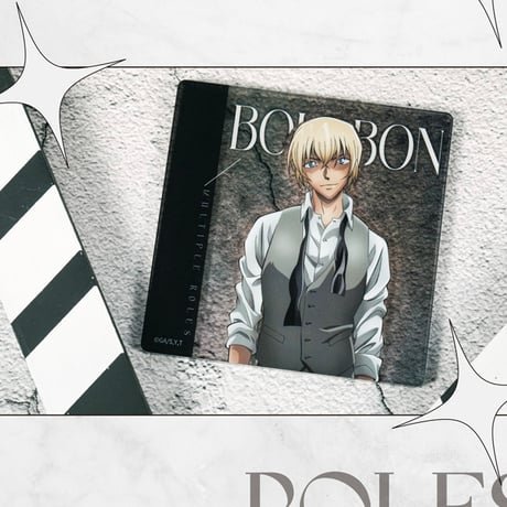 【名探偵コナン × AIMON 】中国発売 「Roles」シリーズ アクリルコースター（全4種） ※予約販売