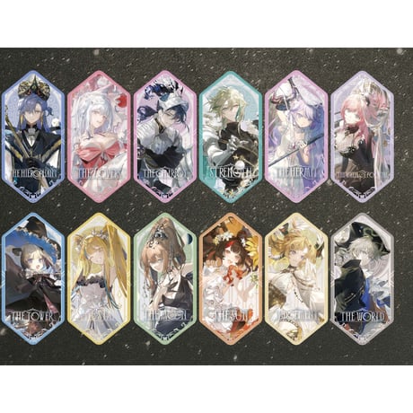 【VirtuaReal × 三月獸】2025年中国POP-UP SHOP 「綺夢之旅」 トレーディング 六角形缶バッジ（全22種）