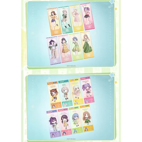 【BanG Dream! × ローソン】LAWSON中国発売 2025年コラボ ホログラムチケット 4枚セット B組（全1種）