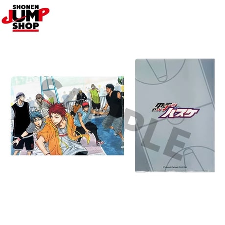 【黒子のバスケ】SHONEN JUMP SHOP 上海 ジャンプショップ中国限定 原画 カラーイラスト クリアファイル（全3種）