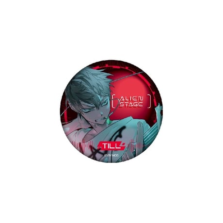 11/09〆 事後通販【ALIEN STAGE × IPSTAR】ALNST 2024年 中国限定 コラボカフェ グリッター 缶バッジ 75mm（全6種）