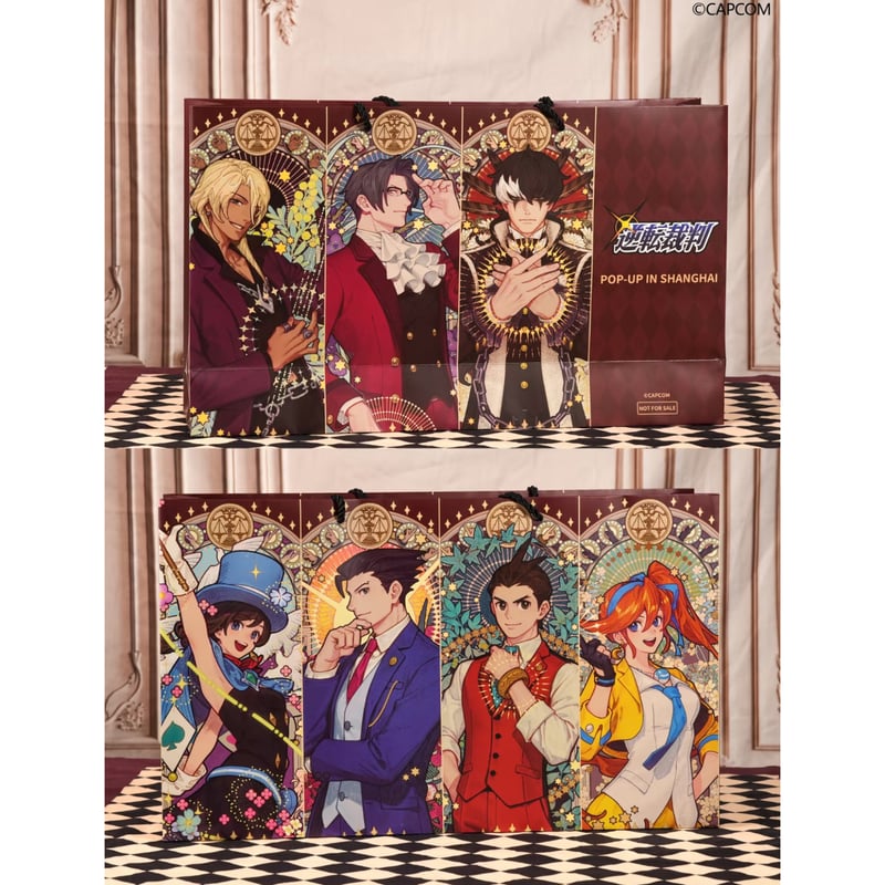 01/23〆【逆転裁判 × 谷子熊】中国限定発売 POP-UP SHOP 「花卉