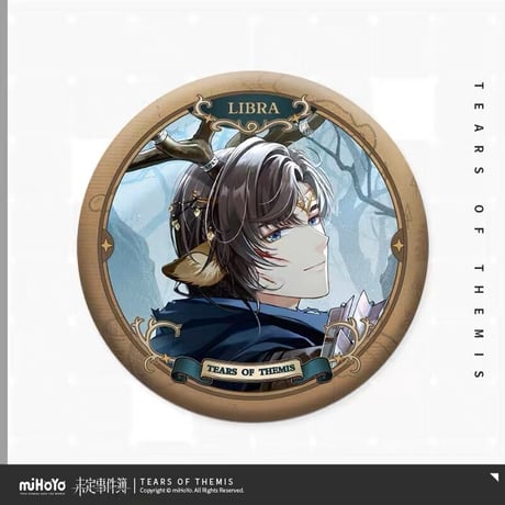 【未定事件簿】「漫想夜话」缶バッジ 58mm ※予約販売