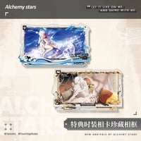 【白夜極光】Alchemy stars 中国発売 「光霊特典コーデ」アクリルスタンド アクリルフレーム ブロマイド付き（全2種）