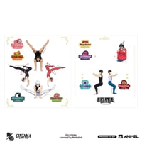 【銀魂 × ANiMEL】GINTAMA CIRCUS 中国発売 「20周年記念」 雑技団 サーカス ステッカーセット （全1種）