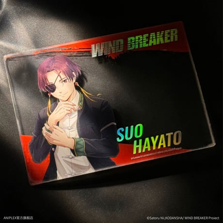 【WIND BREAKER × ANIPLEX】中国発売 トレーディング クリアカード（全6種）※予約販売