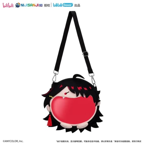 【NIJISANJI EN × Bilibili Goods】にじさんじ Vox Akuma 「超開心」UWAシリーズ 収納バッグ 小サイズ痛バッグ ぬいバッグ （全1種） ※予約販売