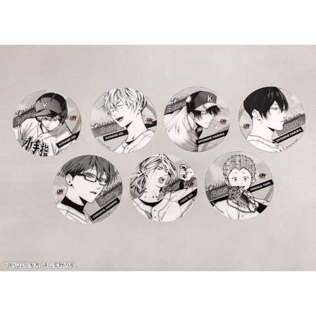 数量限定【忘却バッテリー】SHONEN JUMP CAFE STATION 上海 中国期間限定 原画 PVCコースター（全7種）