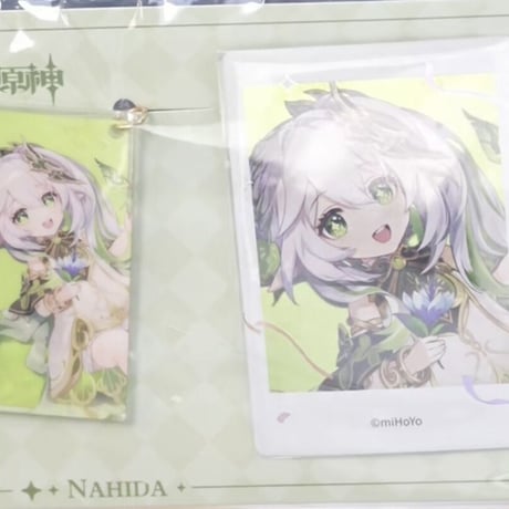 【原神】中国「原神☆FES 2023」シリーズ アクリルホルダー  ポラロイド チェキ風カード セット（全10種） ※8月末発売予定