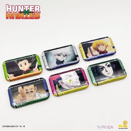 【HUNTER×HUNTER × TAPIOCA】ハンター×ハンター タピオカ中国発売 名場面トレーディング 缶バッジ（全6種）