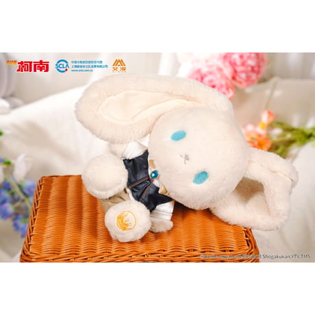 【名探偵コナン × AIMON 】中国発売 Bunny 兎  うさぎ ぬいぐるみ 21cm アクキー付き（全6種） ※予約販売