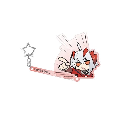 01/05〆 事後通販【アークナイツ × IPSTAR】Arknights 2024年中国限定コラボカフェ 「ECHOES 時遇回响」おでかけ アクリルスティック キーホルダー（全4種）