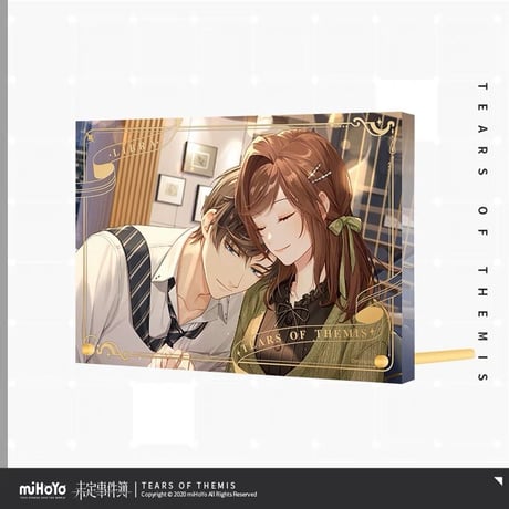 【未定事件簿】「柔情絮语」第一弾 アクリルオーナメント スタンド付き ※予約販売