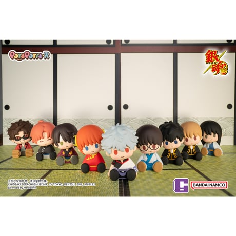 【銀魂 × BANDAI万代】バンダイナムコ 中国限定 POTEPOTTE-R ミニフィギュア（全10種）