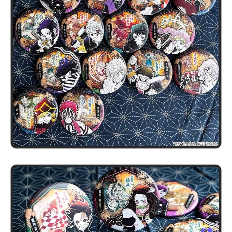 鬼滅の刃】SHONEN JUMP SHOP 上海 ジャンプショップ中国限定 75mm 缶