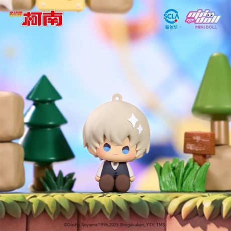 【名探偵コナン × Minidoll 迷你多】Detective Conan 中国限定発売 「wow娃偶楽園」シリーズ ミニフィギュア キーホルダー（全8種）