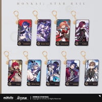 【崩壊：スターレイル】Honkai Star Rail 「立ち絵」シリーズ アクリルキーホルダー アクキー チャーム 虚無運命（全9種）※180日以内発送予定