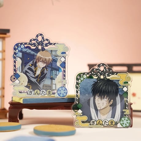 在庫販売【銀魂 × 谷子熊 KUMAGUZI】Gintama 中国限定発売 場面写 アクリルブロック 第一弾（全12種）