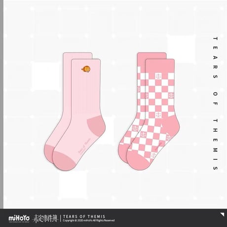 【未定事件簿】「随行」ソックスセット 2足組 ※予約販売