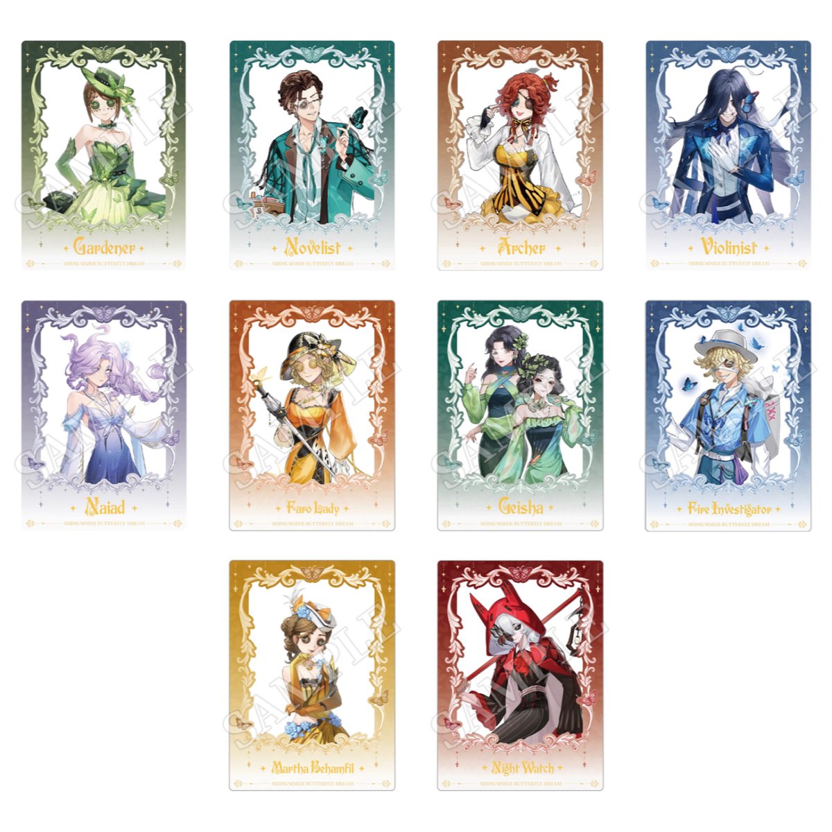 事後通販【第五人格 × 2025 ChinaJoy】中国限定発売 「盛夏蝶夢