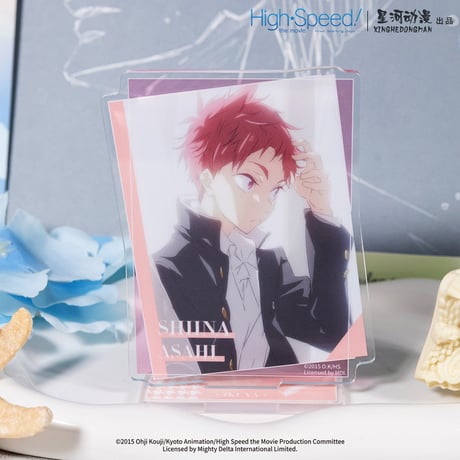 【映画 ハイ スピード！－Free! Starting Days－】中国発売 星河動漫 「黒色制服」アクリルスタンド アクスタ（全4種）
