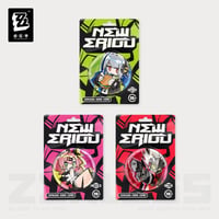 【ゼンレスゾーンゼロ】ゼンゼロ 绝区零 Zenless Zone Zero 「丽都シリーズ」 ちびキャラ SD 缶バッジ 邪兎屋（全3種）※180日以内発送予定