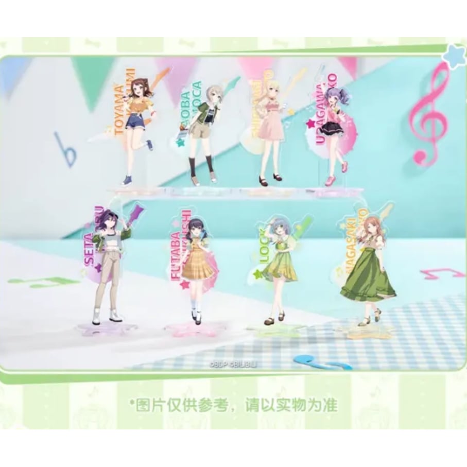 BanG Dream! × ローソン】LAWSON中国発売 2025年コラボ アクリルスタン