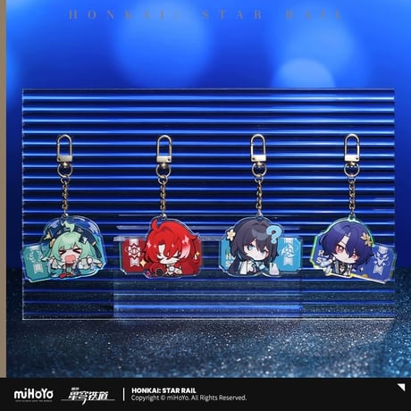 【崩壊：スターレイル】Honkai Star Rail 「パムの展覧館」シリーズ アクリルキーホルダー アクキー（全18種）※180日以内発送予定