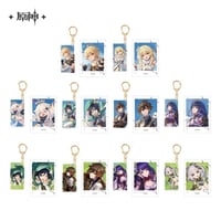 【原神】中国「原神☆FES 2023」シリーズ アクリルホルダー  ポラロイド チェキ風カード セット（全10種） ※8月末発売予定