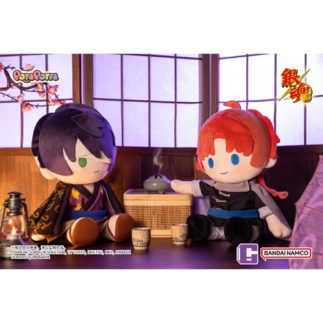 【銀魂 × BANDAI万代】SHONEN JUMP SHOP 上海 ジャンプショップ中国限定 POTEPOTTE ぬいぐるみ（全4種）