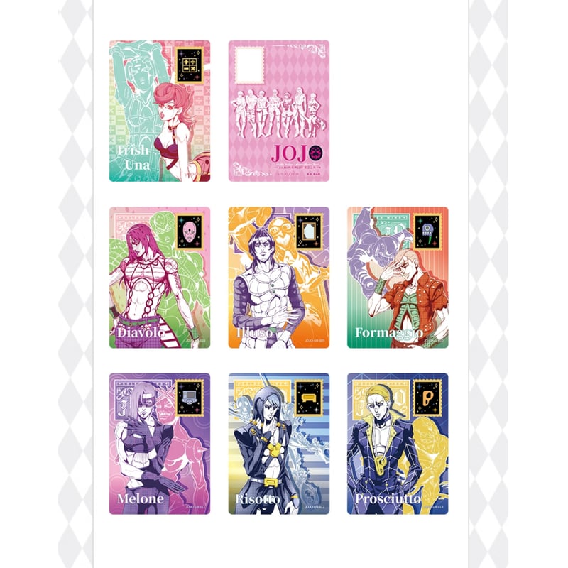 ジョジョの奇妙な冒険 × 卡宝文创】中国限定発売 公式 「黄金之風