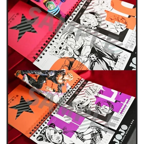 【ジョジョの奇妙な冒険】SHONEN JUMP SHOP 上海 ジャンプショップ中国限定 2026年原画カレンダー（全1種）