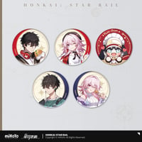 【崩壊：スターレイル】Honkai Star Rail 「美味启航」シリーズ 缶バッジ（全5種）※180日以内発送予定
