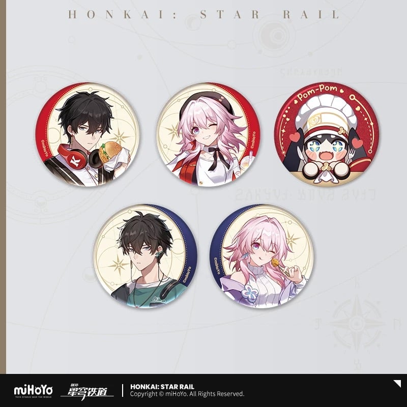 崩壊：スターレイル】Honkai Star Rail 「美味启航」シリーズ 缶