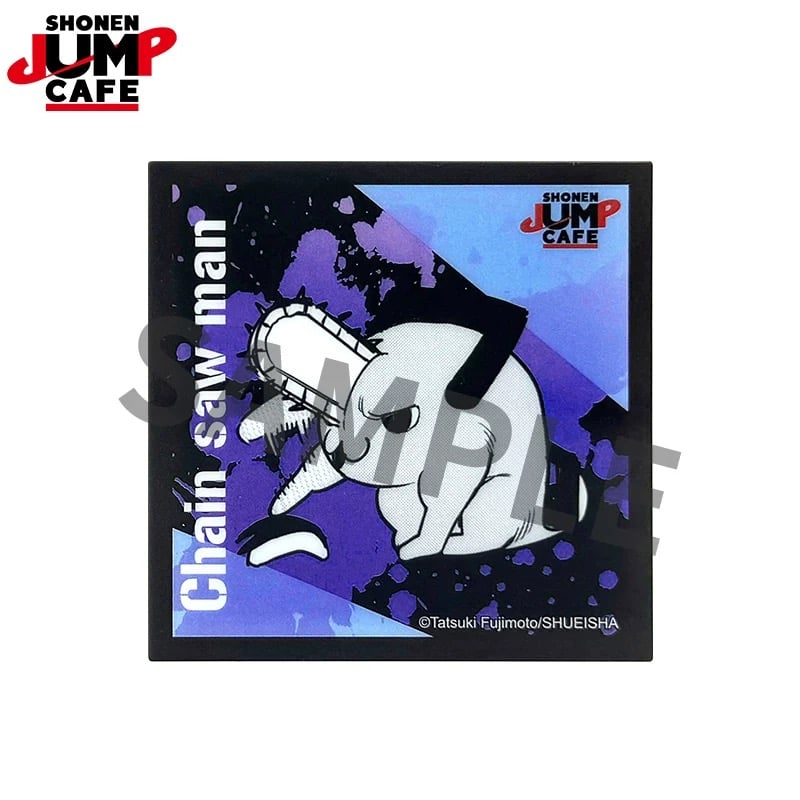 チェンソーマン　中国限定　ジャンプカフェ　ランチョンマット　アクリルコースター チェンソーマン】SHONEN JUMP CAFE 上海 ジャンプショップ中国限定