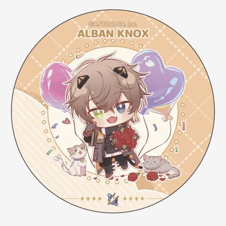 ※予約販売【Virtual Fes 2023香港站 × NIJISANJI EN】Hongkong会場限定 イベント記念 トレーディング缶バッジ（全12種）