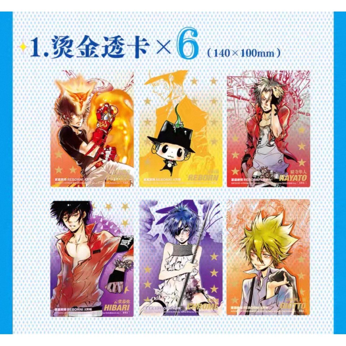 家庭教師ヒットマンREBORN!】柒海図書 中国発売 簡体字版 公式