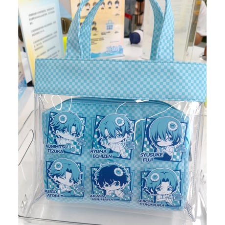 受注生産【新テニスの王子様 × BilibiliGoods】テニプリ 2025年中国発売 「Gift for you」夏日バレンタイン 透明トートバッグ（全1種）