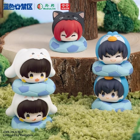 【ブルーロック × 玩点無限】中国限定発売 動物 積み重ね 叠叠楽 ミニフィギュア 第1弾（全12種）